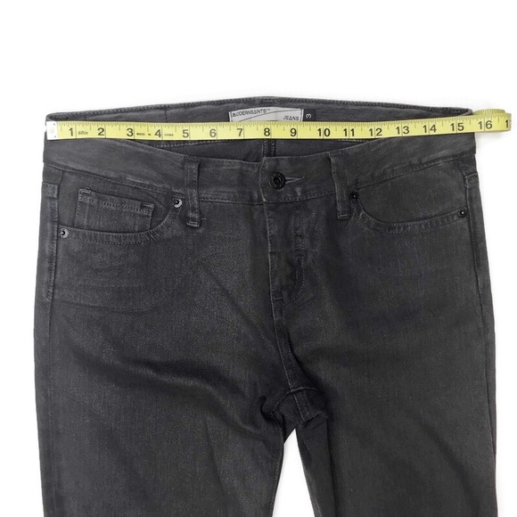 Modern Saints Waxed Coated Skinny Jean Size 3 - Picture 7 of 8